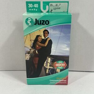 Juzo Noblesse 30–40 mmHg Thigh High Compression Stockings Size II Short 2502 AG